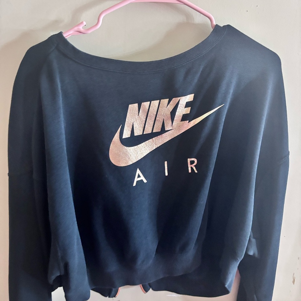 Nike Black Jacket with Pink Accents